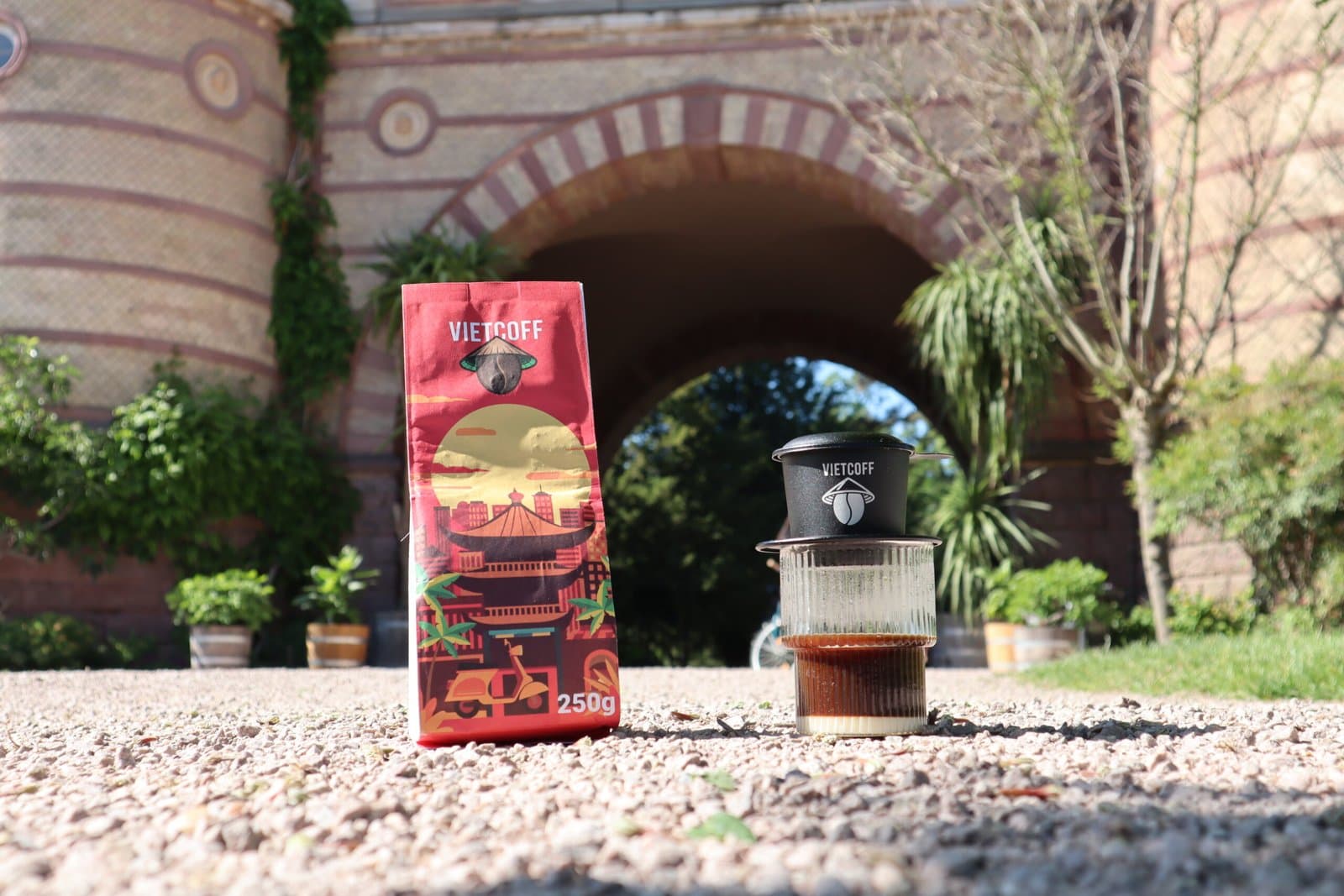 VietCoff Kaffee mit Phin-Filter